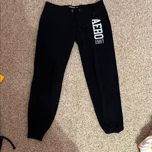 Aeropostale Black Kids Joggers
